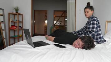 Experience Relaxation and Comfort in a Beautiful Modern Bedroom Setting That Invites Serenity video