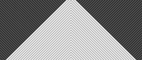 Black and white minimal lines abstract geometric tech background vector