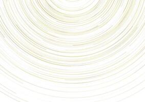 Shiny golden circular lines abstract background vector