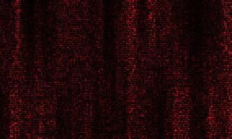Geometric tech dark red halftone dots abstract background vector