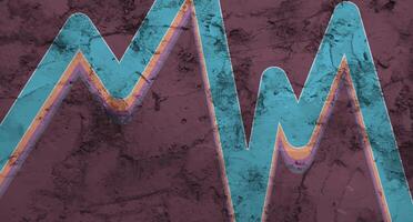 Grunge minimal retro abstract background vector