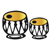 Tobla music instruments Abstract Art vector
