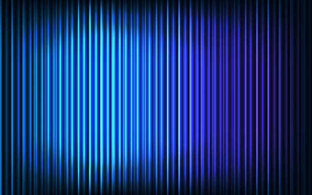 Blue purple abstract glowing vertical lines background line stripe pattern