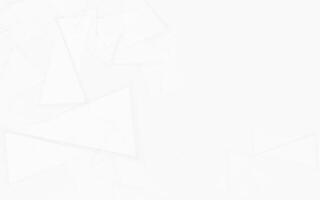 Subtle white grey abstract geometric triangles pattern texture design vector
