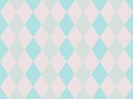 Elegant pastel argyle pattern. Perfect for backgrounds, websites, or textile designs. Soft, calming colors create a sophisticated and versatile aesthetic. vector