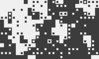 Abstract grayscale pixel art background. Perfect for tech, digital, or modern design projects. Represents data flow, binary code, or digital transformation. vector