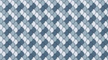 Abstract seamless pattern of overlapping blue scales. Modern, elegant design ideal for backgrounds, textures, or website design. Evokes a sense of calmness and continuity. vector