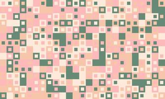 Abstract pastel square mosaic pattern. Perfect for backgrounds, website design, textiles, and modern branding. Evokes feelings of calmness and sophistication. vector