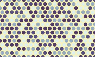 Abstract geometric pattern with overlapping circles in muted purple and blue hues on a pale yellow background. Perfect for website backgrounds, textile designs, or modern presentations. vector