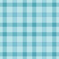 Weave plaid pattern background, print seamless fabric texture. Micro check tartan textile in cyan and light colors. vector