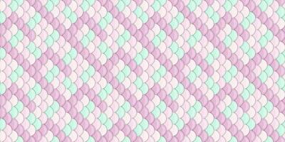 Soft pastel pink and mint green scales pattern. Elegant, seamless design perfect for textile prints, websites, or branding. Evokes feelings of calm and femininity. vector