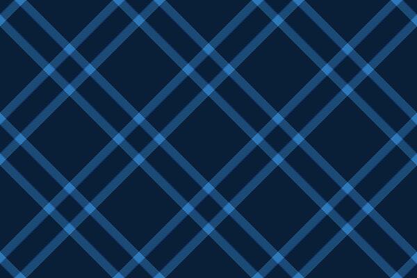 Elegant navy blue and light blue diagonal plaid pattern. Perfect for textile design, website backgrounds, or stylish branding.