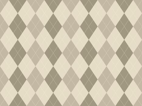 Elegant neutral argyle pattern. Subtle, sophisticated design ideal for backgrounds, website templates, or textile prints. vector