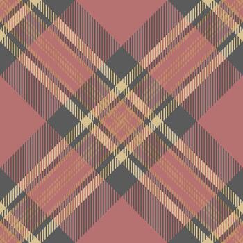 Elegant muted plaid pattern in dusty rose, beige, and gray. Perfect for textile design, autumnal branding, or sophisticated website backgrounds. vector