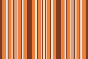 Iconic background fabric seamless, canadian vertical stripe textile. Aged pattern texture lines in orange and white colors. vector
