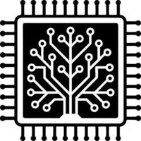 Abstract Tree of Life Circuit Board Design for Tech and Nature Fusion Concepts vector