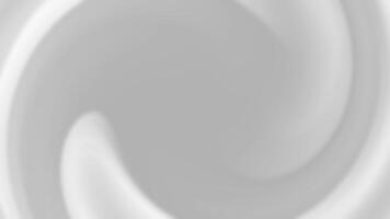 White gradient abstract background featuring smooth swirling curves and a soft glow effect Ideal for minimalistic designs event invitations or modern corporate branding video