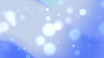 soft blue gradient background with glowing bokeh lights and abstract waves Perfect for celebration designs digital events or futuristic concepts video