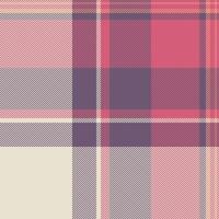 Lady pattern fabric tartan, thin check textile texture. Love seamless plaid background in red and light colors. vector
