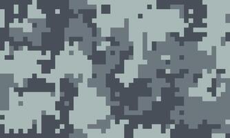 Abstract digital camouflage pattern in shades of grey. Perfect for backgrounds, textiles, or militarythemed designs. vector