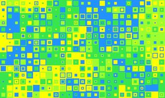 Vibrant abstract background of colorful squares. Perfect for websites, presentations, or digital art projects. This dynamic, pixelated design evokes feelings of energy and modernity. vector