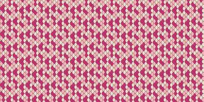 Abstract pink and beige knitted seamless pattern. Geometric textile texture ideal for fashion, web design, or print projects. Subtle, repeating motif evokes warmth and comfort. vector