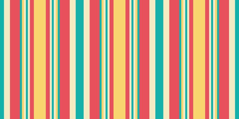 Vibrant vertical stripes in cheerful yellow, teal, and coral create a joyful, retroinspired pattern. Perfect for backgrounds, textiles, or website designs needing a playful, summery feel.