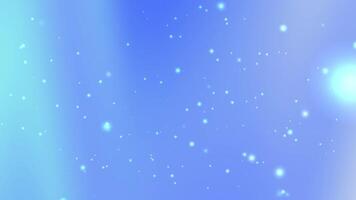 Light blue background with glowing dots and central symbol Suitable for technology digital design and abstract concepts in graphic design video