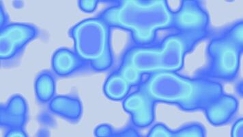 Abstract background with blurry blue organic fluid shapes Features soft gradients and smooth textures ideal for futuristic designs science themes modern presentations and tech visuals video
