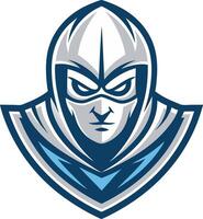 Fierce Warrior Mascot Character Design for Sports Teams and Branding Projects vector