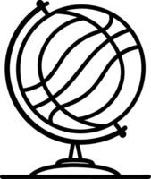 Geometric Earth Globe Design for Global Awareness and Educational Projects vector