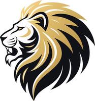 Majestic Lion Head Graphic Design for Modern Branding and Creative Projects vector