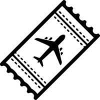 Airplane Ticket Design for Travel Crafts and Graphic Projects vector