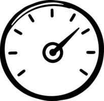 Vintage Alarm Clock Design for Retro Themes and Creative Projects vector