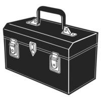 Clean and Bold Toolbox Icon for Graphic Design Use vector