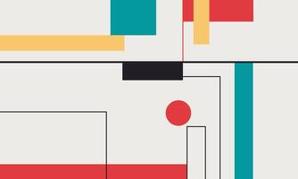 Simple Line Art for Clean Backdrops vector