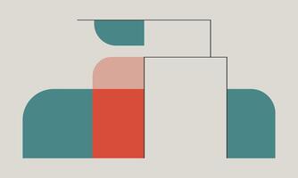 Light Line Art for Flat Design vector