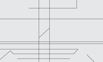 Minimal Design with Thin Lines vector