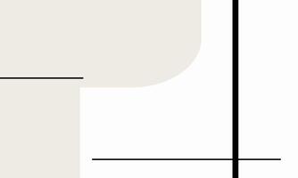 Linear Art in Minimalistic Style vector