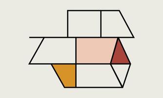 Minimalistic Art Layers vector