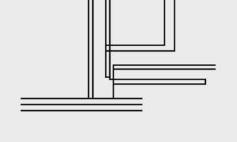 Elegant Design in Line Art vector