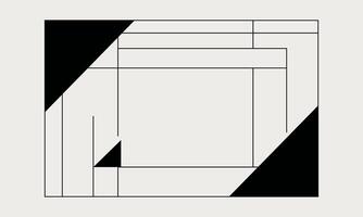Flat and Modern Shapes vector