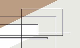 Geometric Flat Background with Lines vector