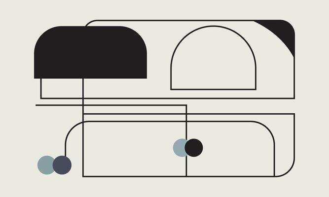 Light and Clean Line Art for Backgrounds