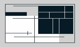 Soft Line Art in Flat Color Palettes vector