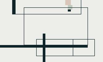 Clean Line Art in Style vector