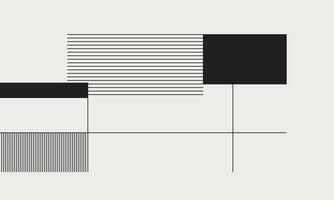 Soft Line Art in Geometric Flat Style vector