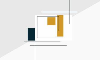 Soft Line Art in Flat Design vector