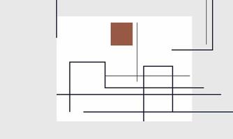 Simple Curves in Flat Design vector