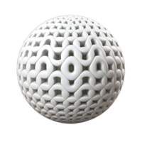 3d rendering of a ball with a pattern png